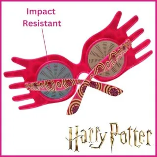 Luna Lovegood Spectrespecs: Vibrant collectible sunglasses from Harry Potter's Wizarding World, a must-have for any fan of magical accessories.