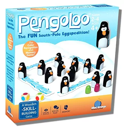 Engage kids in color recognition with the Pengoloo Wooden Memory Game, designed to enhance skill-building through fun, interactive playtime activities.