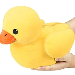 Charming Plush Yellow Duck Playset with Zipper Pocket – Learning Toy Set of 5 Baby Ducks for Interactive and Fun Educational Play