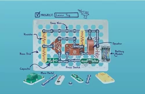 Snap Circuits Extreme SC-750 kit enables hands-on learning with its solar power projects manual, ideal for educational exploration and STEM enthusiasts.