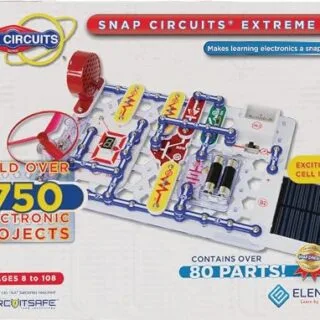 Explore the Snap Circuits Extreme SC-750 with a color manual, offering innovative solar power projects for engaging and educational experiments.