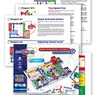 Snap Circuits SC-300 Kit: Perfect for beginner electronics education with hands-on robotics projects and interactive assembly experience.