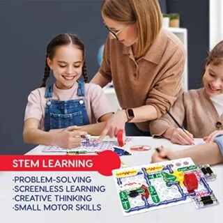 Explore beginner electronics with the Snap Circuits SC-300 kit, ideal for robotics projects and creative educational layouts. Perfect for novices!