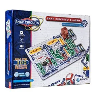 Enhance your electronics skills at the Beginner Electronics Workshop using the Snap Circuits SC-300 Robotics Projects Kit for hands-on learning.