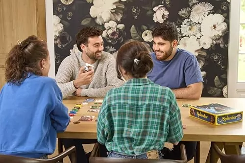 Explore Splendor Game, where players strategize in a gem mining adventure to build wealth and achieve prestige in an educational setting.