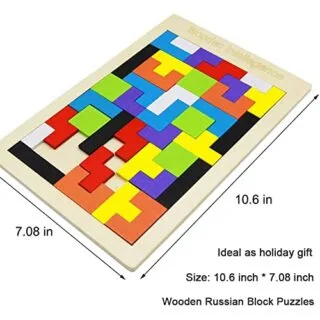 Wooden Hexagon Block Puzzle 2-Pack for Kids and Adults: Boost Problem-Solving Skills and Enjoy Fun Mind Games with Engaging, Educational Challenges.