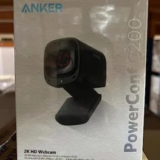 Optimize your educational webinars with the Anker PowerConf C200 2K Webcam. Features include AI noise canceling for superior conference quality.