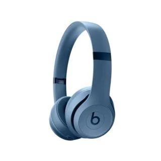 Beats Solo 4 Wireless On-Ear Headphones offer 50-hour battery life, compatible with Apple and Android, perfect choice for educators seeking quality audio.