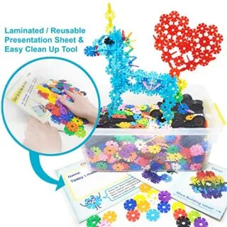 Enhance creativity with the Brain Flakes 2500 Piece Building Set, ideal for educational construction play that boosts kids' learning and problem-solving skills.
