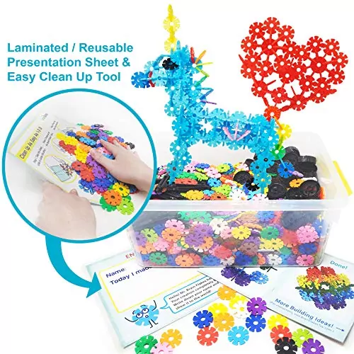 Enhance creativity with the Brain Flakes 2500 Piece Building Set, ideal for educational construction play that boosts kids' learning and problem-solving skills.