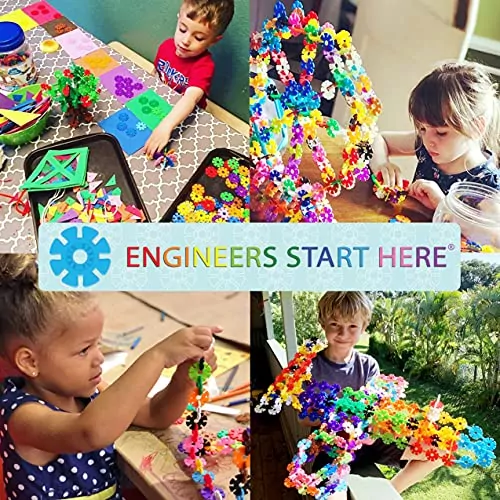 Enhance your child's creativity and learning with the 2500-piece Brain Flakes Building Set, perfect for educational and imaginative playtime fun.