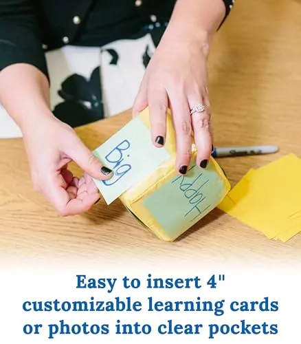 Enhance classroom learning with the Carson Dellosa Foam Dice and DIY Pocket Cubes, perfect for creating interactive and engaging educational activities.