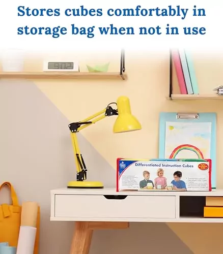 Enhance classroom learning with the Carson Dellosa Foam Dice Set, featuring engaging activity cards for interactive and fun educational experiences.