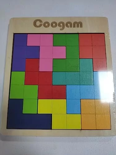 Enhance problem-solving skills with Coogam 3D Wooden Puzzle Blocks for Kids, offering brain teaser challenges and hands-on educational play.
