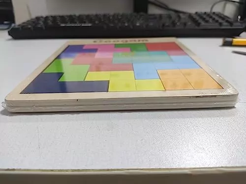 Coogam 3D Wooden Puzzle: Brain-teasing 3D puzzle offering 60 educational challenges to stimulate creativity and enhance learning skills.