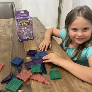 Discover the Crayola Mini Magnetic Pip Tiles, a captivating building set perfect for introducing young minds to beginner robotics play and creativity.