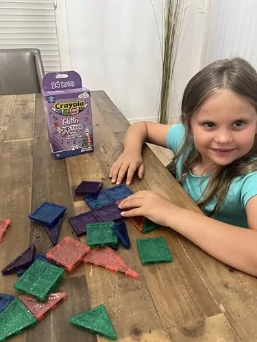 Discover the Crayola Mini Magnetic Pip Tiles, a captivating building set perfect for introducing young minds to beginner robotics play and creativity.