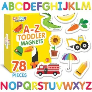 Colorful 78-piece foam magnet set designed for interactive classroom learning. Enhance educational experiences with engaging and fun tools.