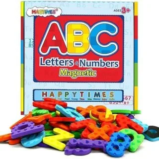Colorful Alphabet and Number Set for Classroom Learning, Ideal for Boosting Student Engagement and Promoting Interactive Educational Activities