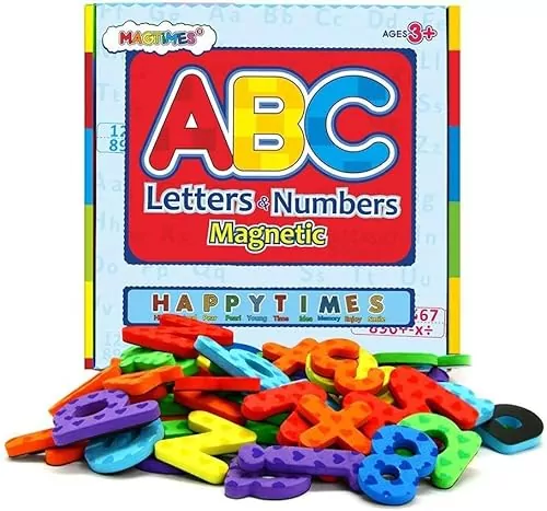 Colorful Alphabet and Number Set for Classroom Learning, Ideal for Boosting Student Engagement and Promoting Interactive Educational Activities