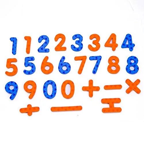 Vibrant magnetic letters and numbers set designed for interactive classroom learning, enhancing student engagement through hands-on activities.