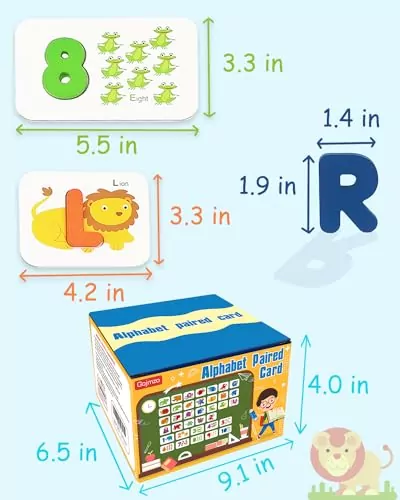 Number flash cards for toddlers designed as Montessori learning toys; ideal educational gift to enhance playtime and support early childhood development.