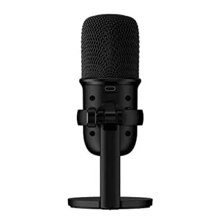 HyperX Solocast USB Condenser Microphone: Ideal for educators using PC, PS4, PS5, and Mac. Features a convenient tap-to-mute function for classroom settings.