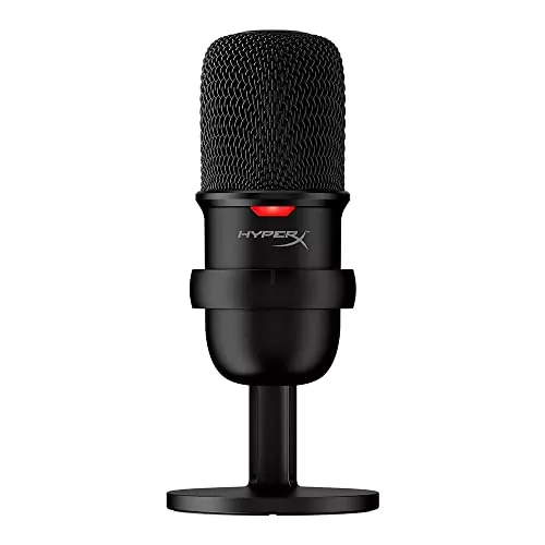 Discover the HyperX Solocast USB Condenser Microphone, ideal for PC, PS4, PS5, and Mac. Perfect for educators, it features a convenient tap-to-mute function.