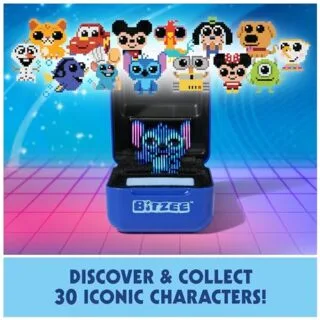 Interactive Disney Bitzee Toy: Engaging STEM Experience with 30 Characters for Kids.