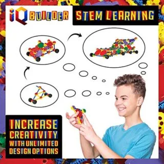 STEM educational toys foster learning through engaging construction kits featuring vibrant blocks, promoting creativity, problem-solving, and cognitive growth.