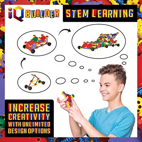STEM educational toys foster learning through engaging construction kits featuring vibrant blocks, promoting creativity, problem-solving, and cognitive growth.
