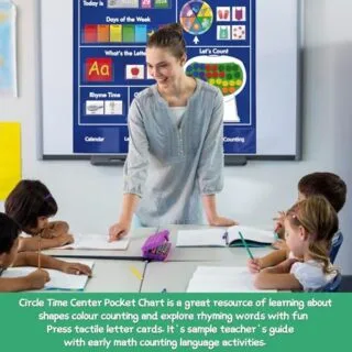 Boost classroom engagement with the Kikigoal Circle Time Pocket Chart, designed to enhance teaching and learning experiences effectively.