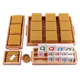 Explore Montessori golden beads as effective math tools for classroom learning, fostering an engaging understanding of the decimal system.