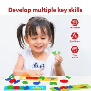 Engage young learners with the Skillmatics Preschool Learning Game, designed to enhance vocabulary and foster early literacy skills through interactive play.