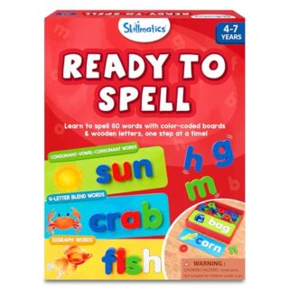 Enhance early literacy and vocabulary in children with the Skillmatics Preschool Learning Game, designed to promote developmental skills.