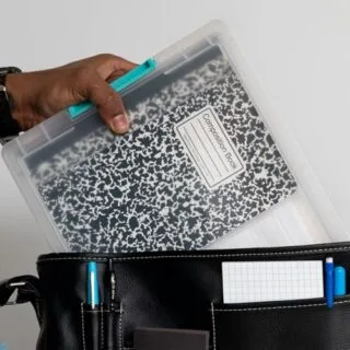 Iris USA 6qt Clear Storage Bins with Lids, Ideal Classroom Organizers and Craft Containers, Pack of 4 for Efficient Storage Solutions