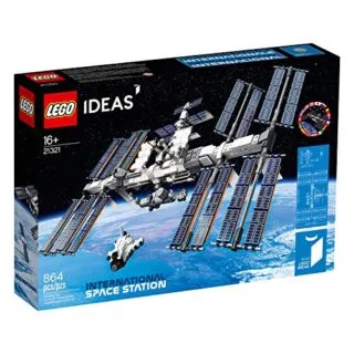 Lego Ideas International Space Station 21321: Engage with an educational model ideal for space exploration fans, offering a detailed display.