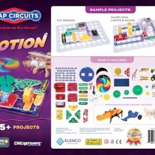 Interactive Experience with Snap Circuits Motion Kit: Enhance Physics Understanding Through Engaging Electronics Projects for Hands-On Learning