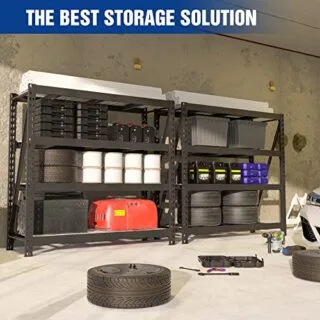 Industrial Ultra-Wide 4-Tier Classroom Shelving Unit offers robust storage with a 7200 lbs capacity, ideal for educational environments.