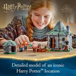 3D Printing Harry Potter Hagrid Hut Building Kit for Kids 8+: Engaging Educational Toy Promoting Creativity and STEM Learning
