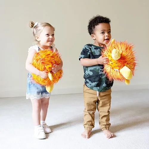 Celestial Buddies 12" Sun Plush features intricate embroidery and includes educational planet facts, perfect for science teachers and enthusiasts.