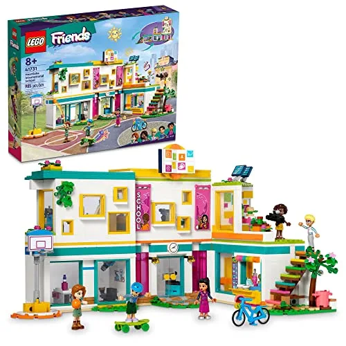 Explore the 2023 STEM LEGO Friends Heartlake School Playset, an educational toy kit designed to inspire creativity and learning in children.
