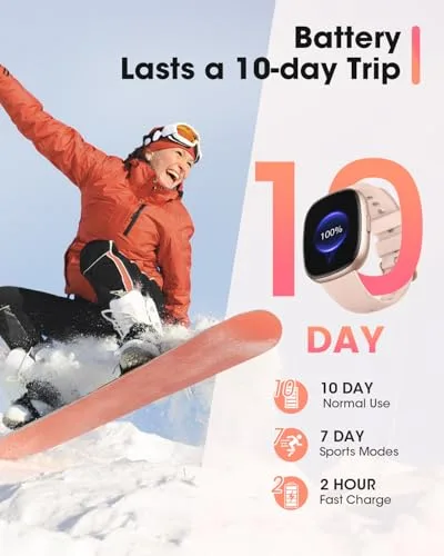 GPS smartwatch featuring call capabilities, heart rate, and SpO2 monitoring, designed for educators seeking a stylish and functional fitness tracker.