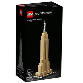 LEGO Empire State Building Model capturing NYC's iconic skyline, perfect for educational purposes and architectural enthusiasts seeking a detailed replica.