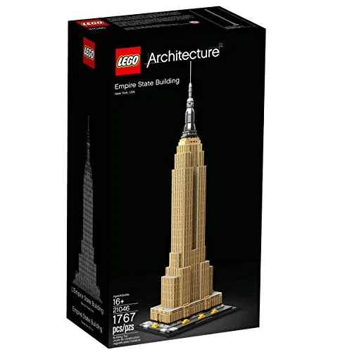 LEGO Empire State Building Model capturing NYC's iconic skyline, perfect for educational purposes and architectural enthusiasts seeking a detailed replica.