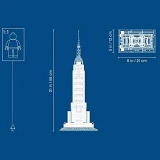 Lego Empire State Building 21046 captures the iconic NYC skyline, offering an engaging architecture education tool for model enthusiasts and students.