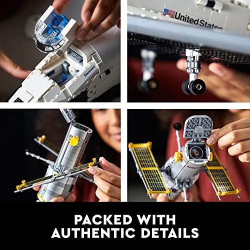 LEGO NASA Space Shuttle Discovery Model Kit ideal for educators and space enthusiasts, perfect for hands-on STEM learning and exploring space history.