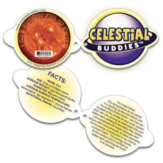 Celestial Sun Plush Toy - Perfect Educational Gift for Teachers with Fun Planetary Facts, Ideal for Classroom Learning and Space Enthusiasts