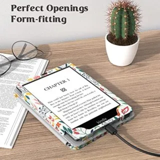 Moko Case for 7-Inch Kindle Paperwhite, ideal for educators, offers sleek protection and style, enhancing your reading experience.