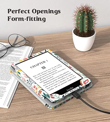 Moko Case for 7-Inch Kindle Paperwhite, ideal for educators, offers sleek protection and style, enhancing your reading experience.